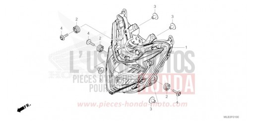 PROJECTEUR (CB750AP/R) CB750AP de 2023